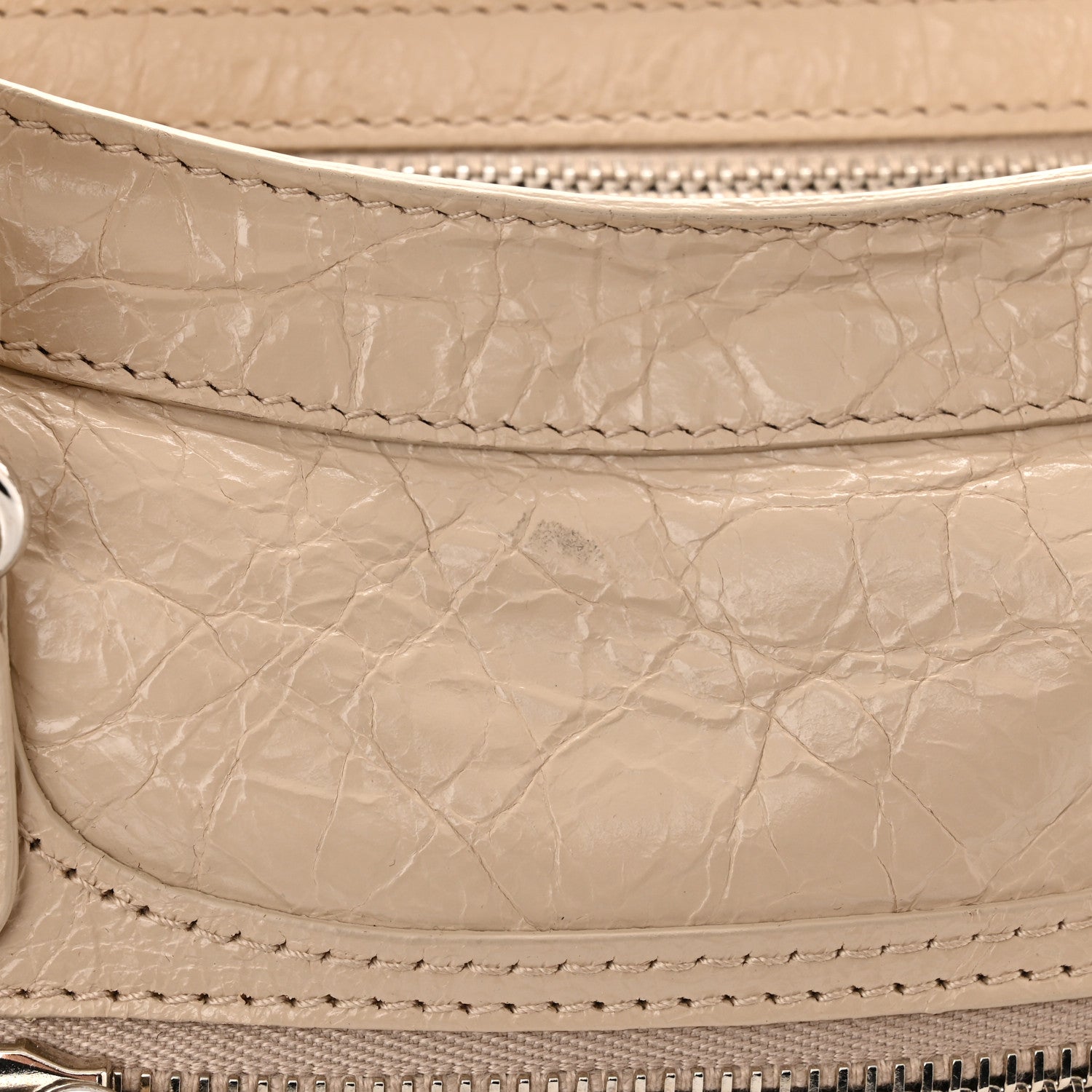 Balenciaga Agneau Classic Silver Hardware S City Beige Tapioca 12 of 12