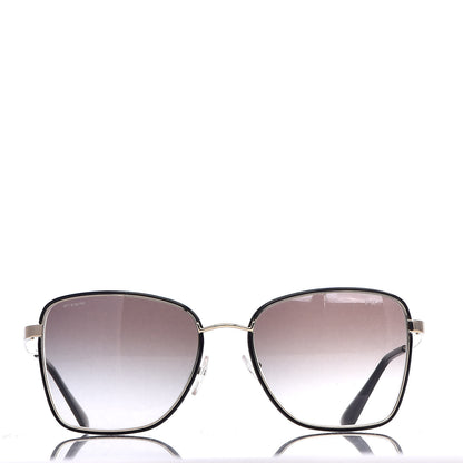 Prada Gradient Sunglasses SPR 52S Black Gold 3 of 9