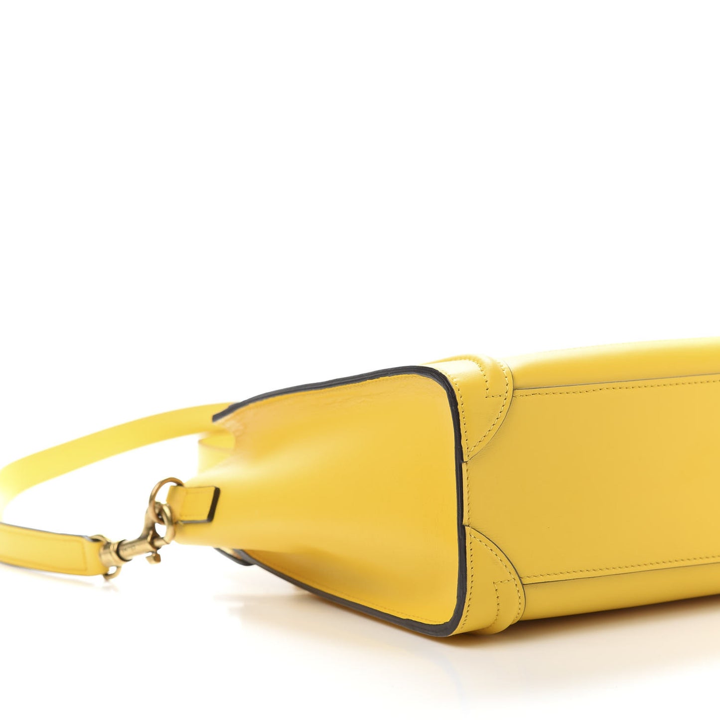 Palmelato Calfskin Nano Luggage Sunflower
