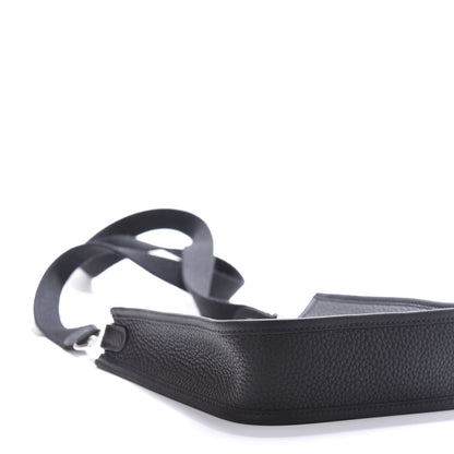 Hermes Taurillon Clemence Evelyne TPM Black 6 of 11