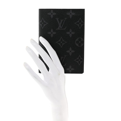 Louis Vuitton Monogram Eclipse Passport Cover 3 of 7