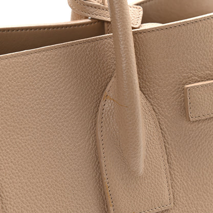 Saint Laurent Grained Calfskin Small Sac De Jour Dark Beige 10 of 10