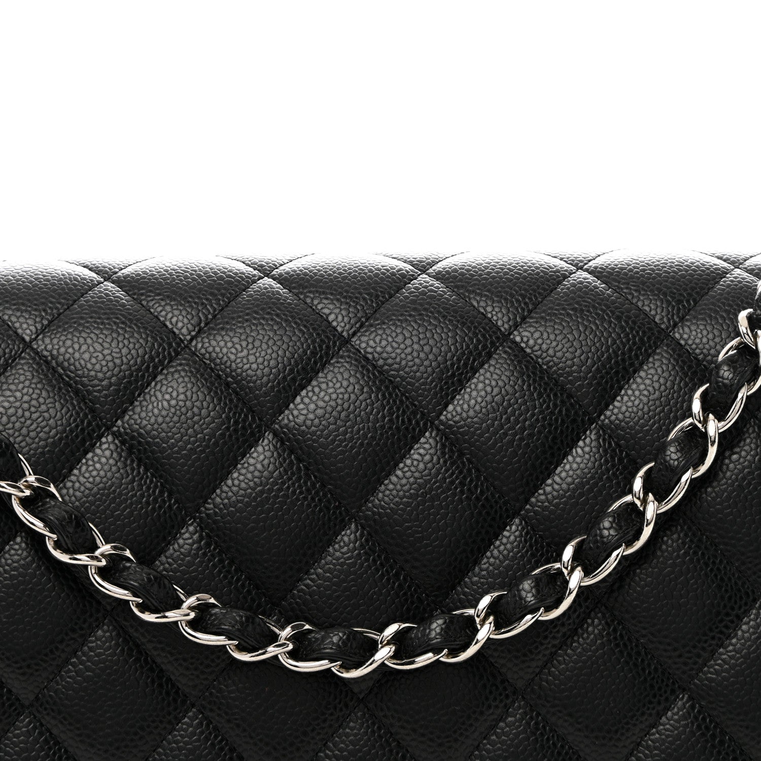 Chanel Caviar Maxi Double Flap Black 8 of 11