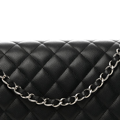 Chanel Caviar Maxi Double Flap Black 8 of 11
