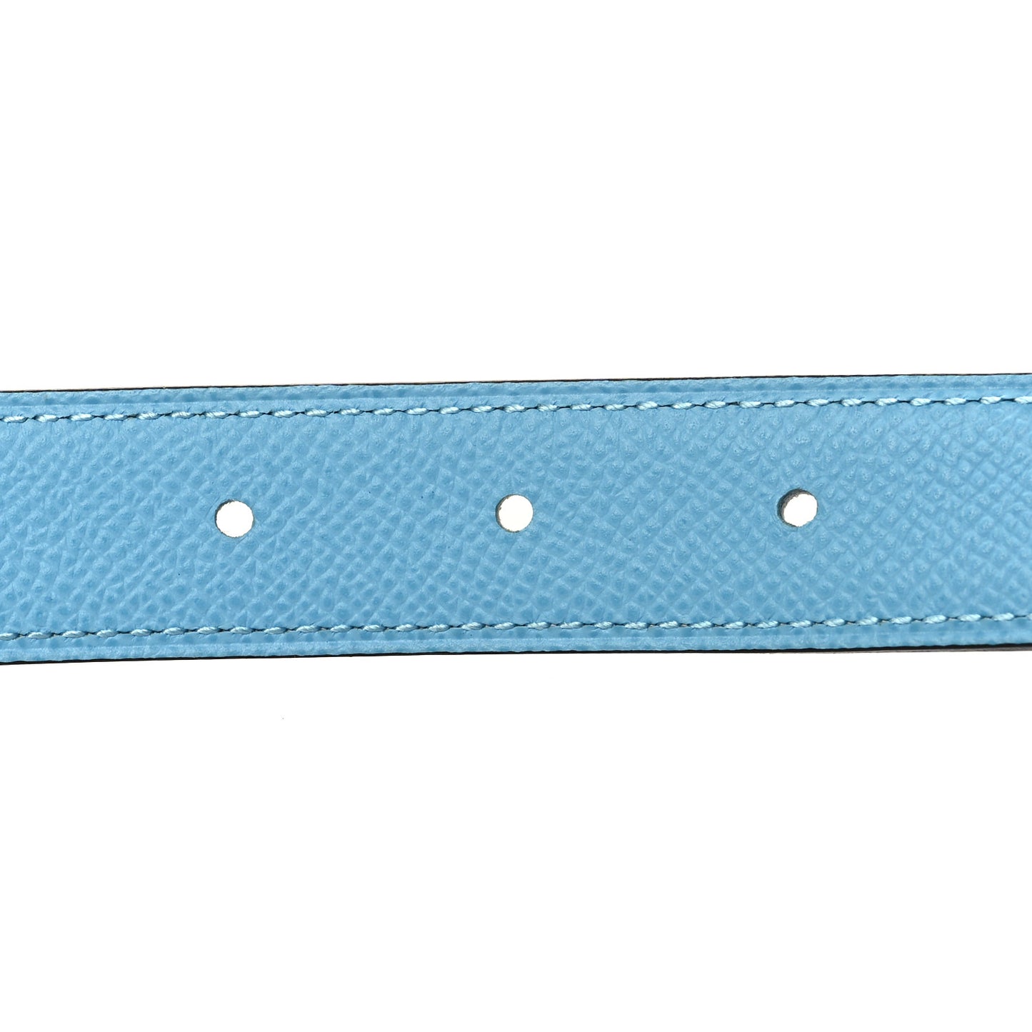 Epsom Swift 24mm Guilloche H Belt 85 34 Bleu Brume Celeste