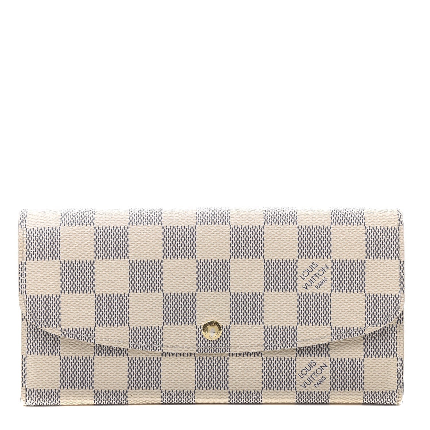 Louis Vuitton Damier Azur Emilie Wallet 1 of 8