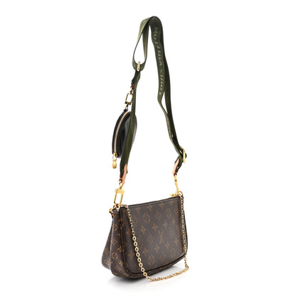 Louis Vuitton Monogram Multi Pochette Accessories Kaki 3 of 10