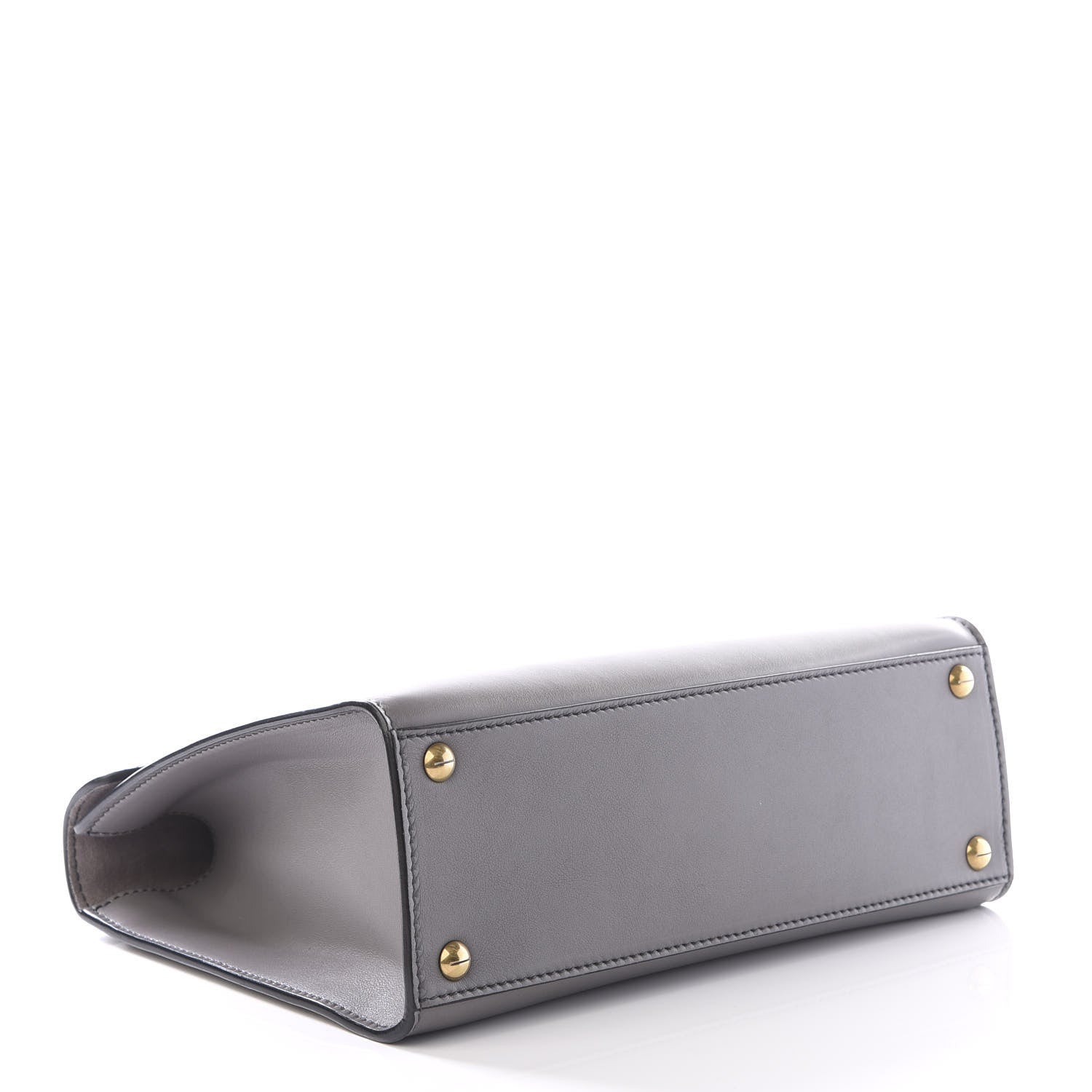Christian Dior Calfskin Dioraddict Top Handle Iron Grey 3 of 10