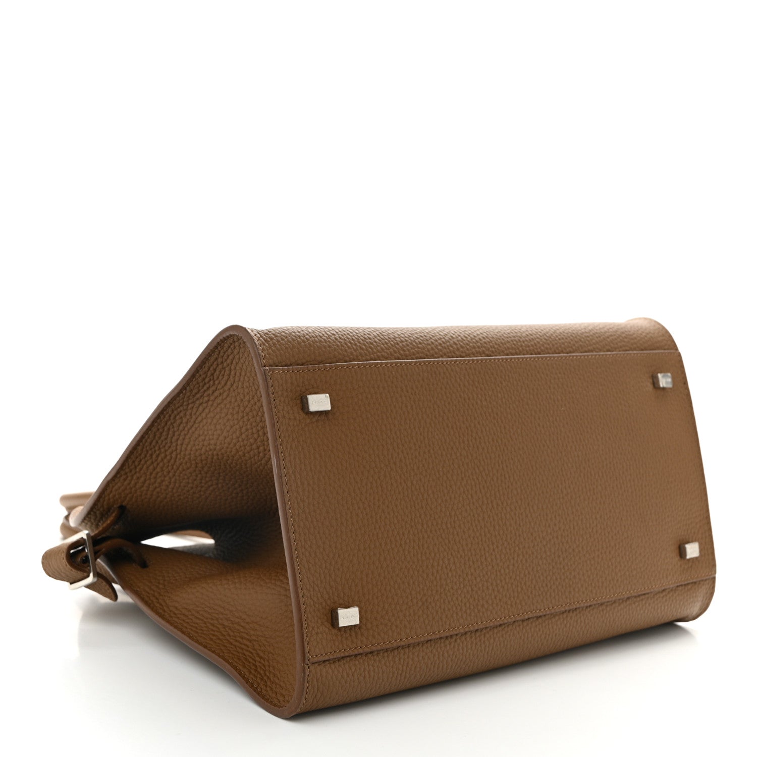 The Row Matte Grained Calfskin Soft Margaux 12 Taupe 4 of 9