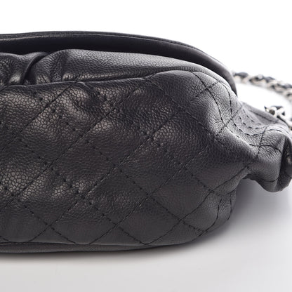 Chanel Caviar Half Moon Large Flap Black 9 of 10