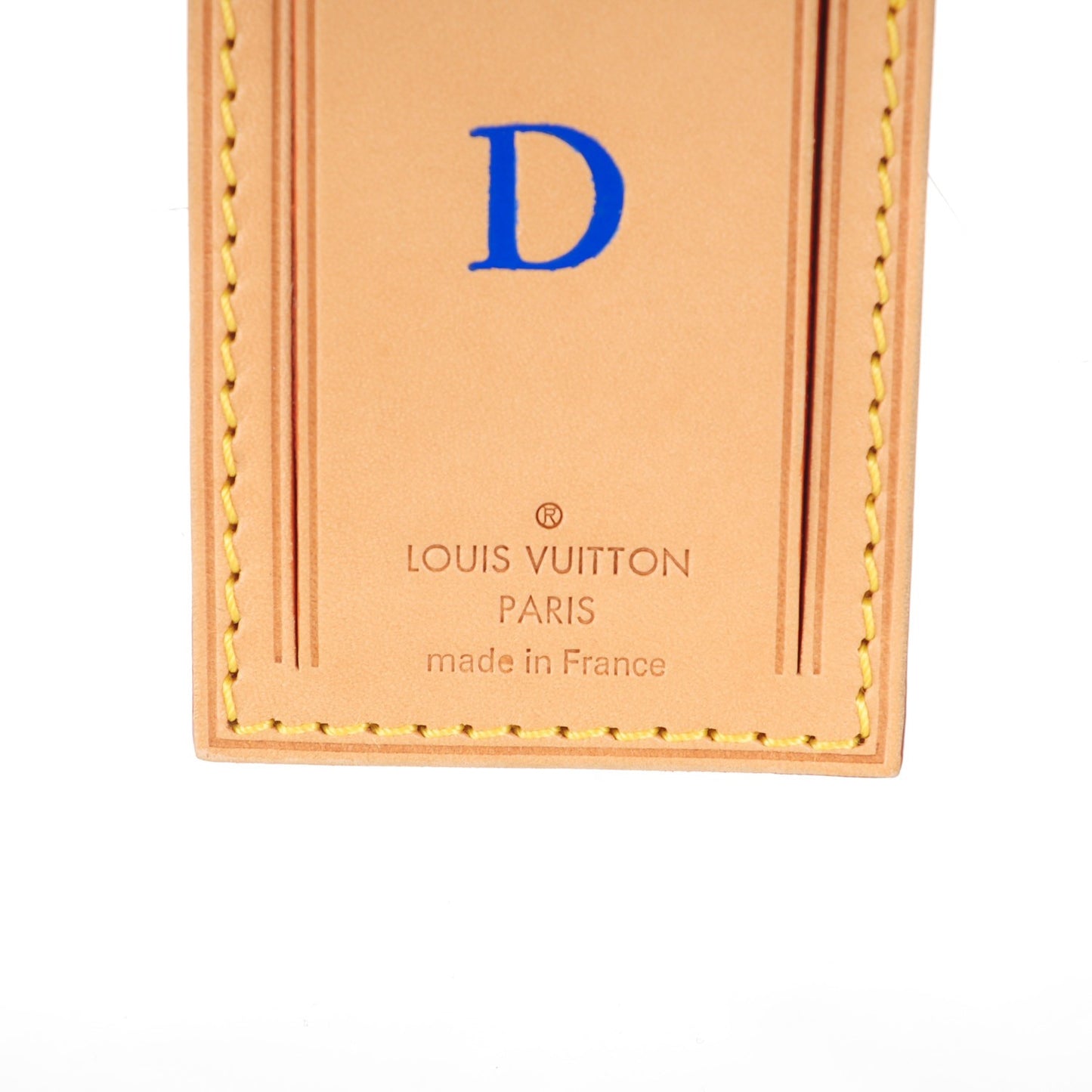 Vachetta Luggage Tag