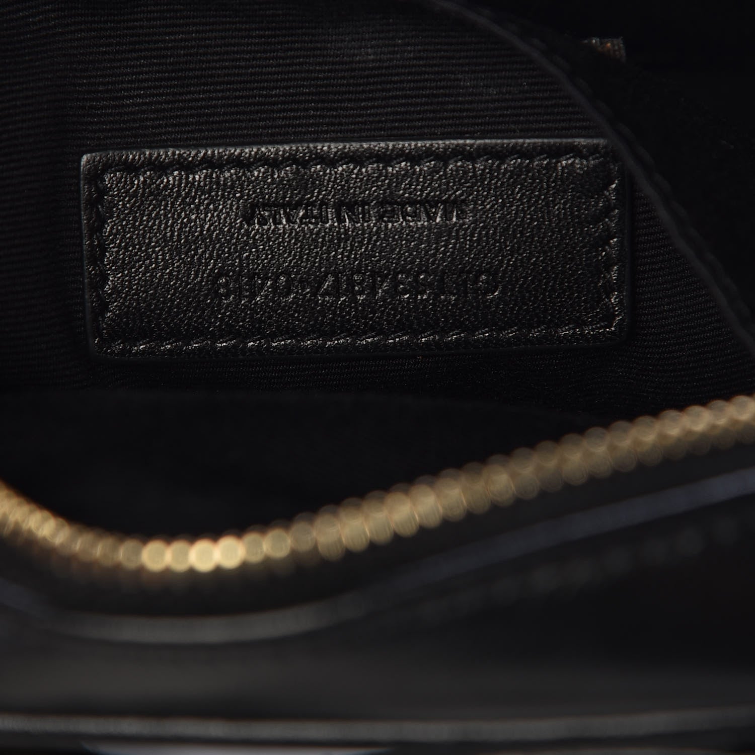 Saint Laurent Calfskin Matelasse Monogram Lou Belt Bag Black 7 of 10
