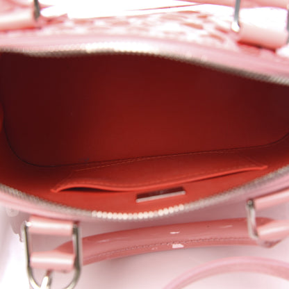 Louis Vuitton Vernis Jungle Dots Alma BB Sugar Pink Poppy 5 of 9