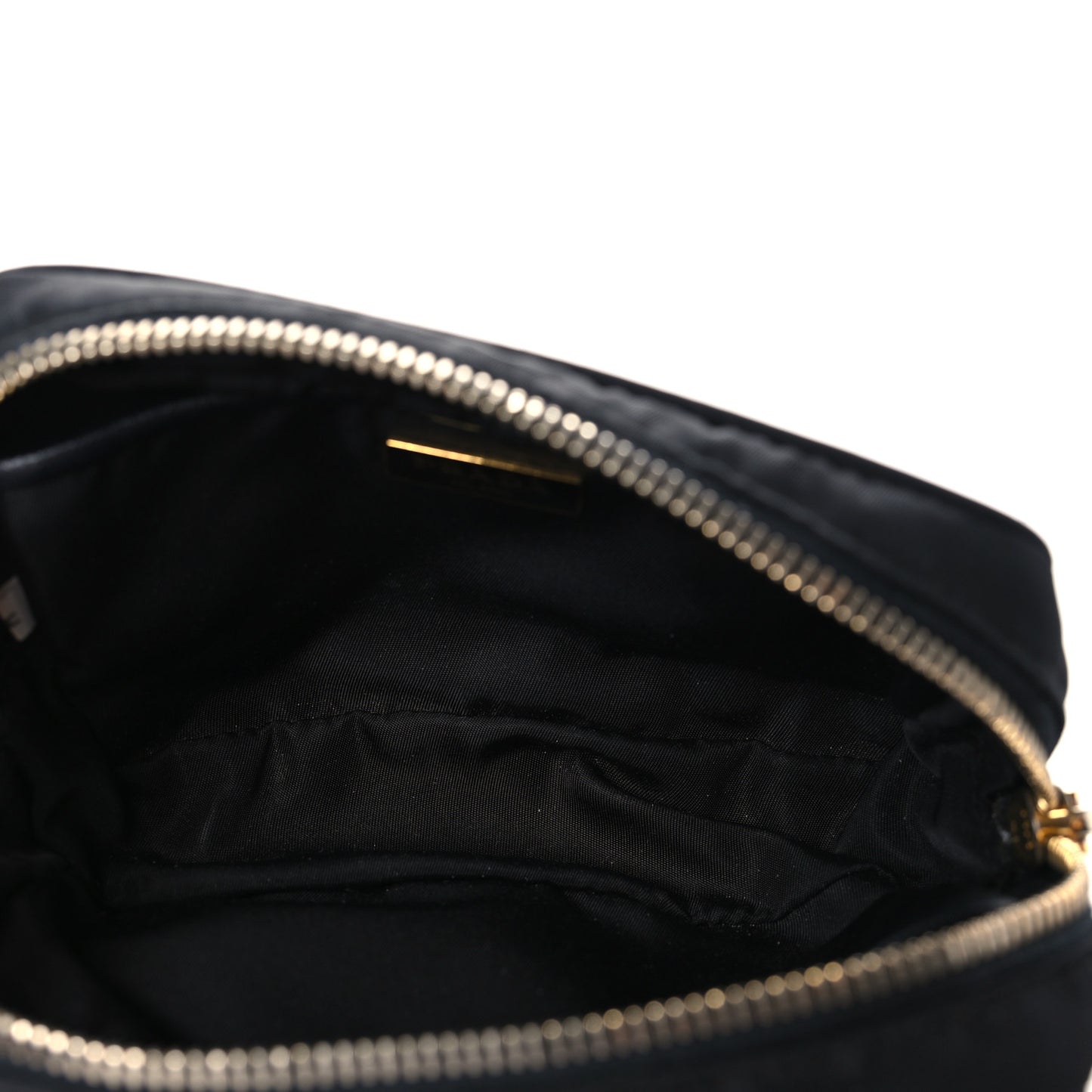 Tessuto Nylon Mini Camera Crossbody Bag Black