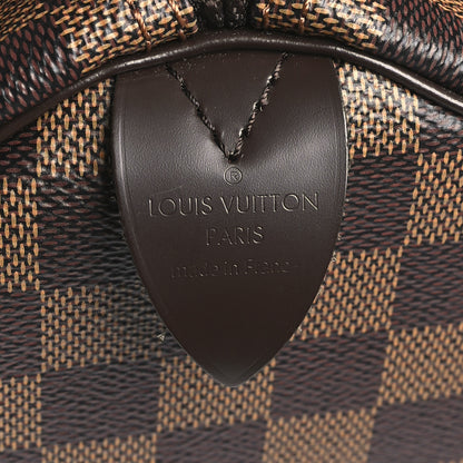 Louis Vuitton Damier Ebene Speedy 30 6 of 9