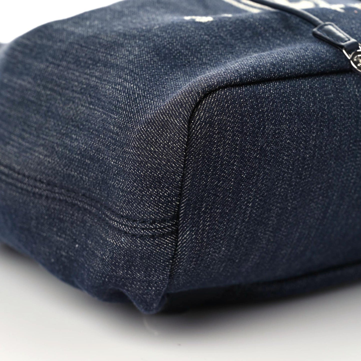 Canvas Large Deauville Backpack Denim Blue