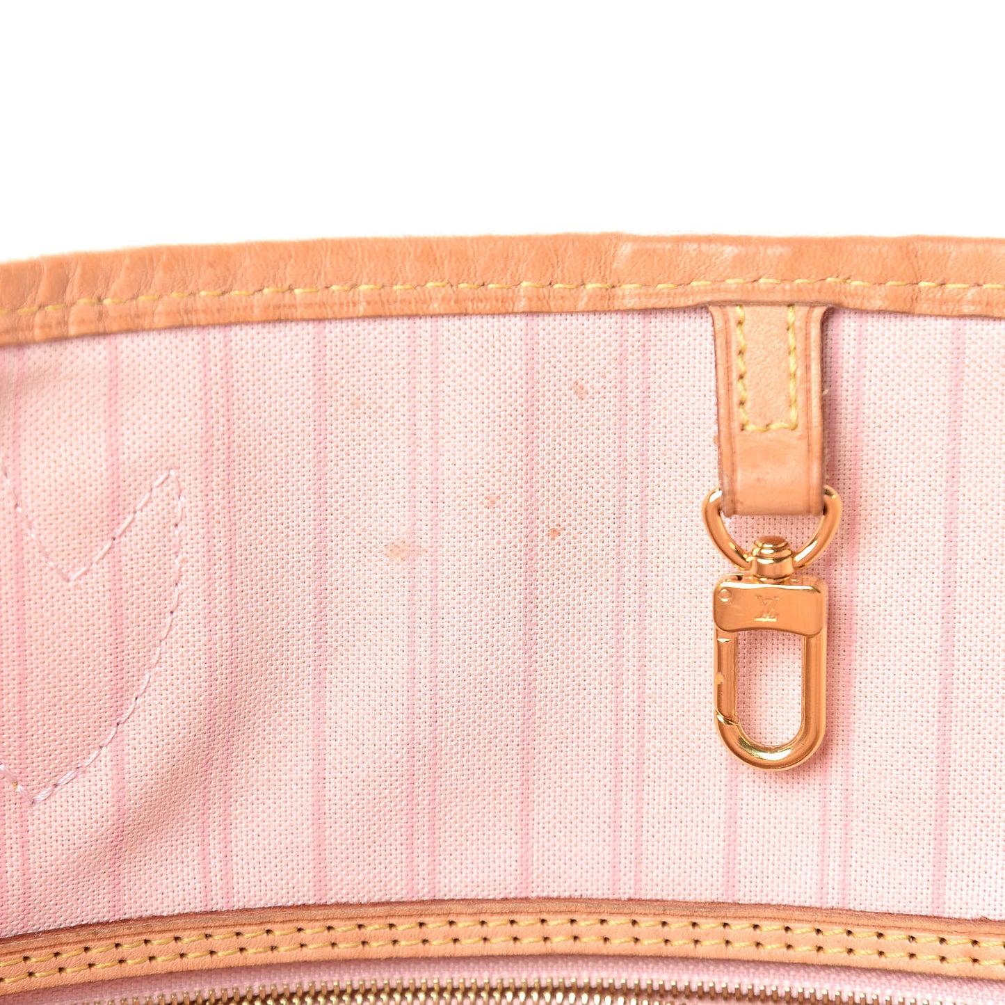 Damier Azur Neo Neverfull MM Rose Ballerine