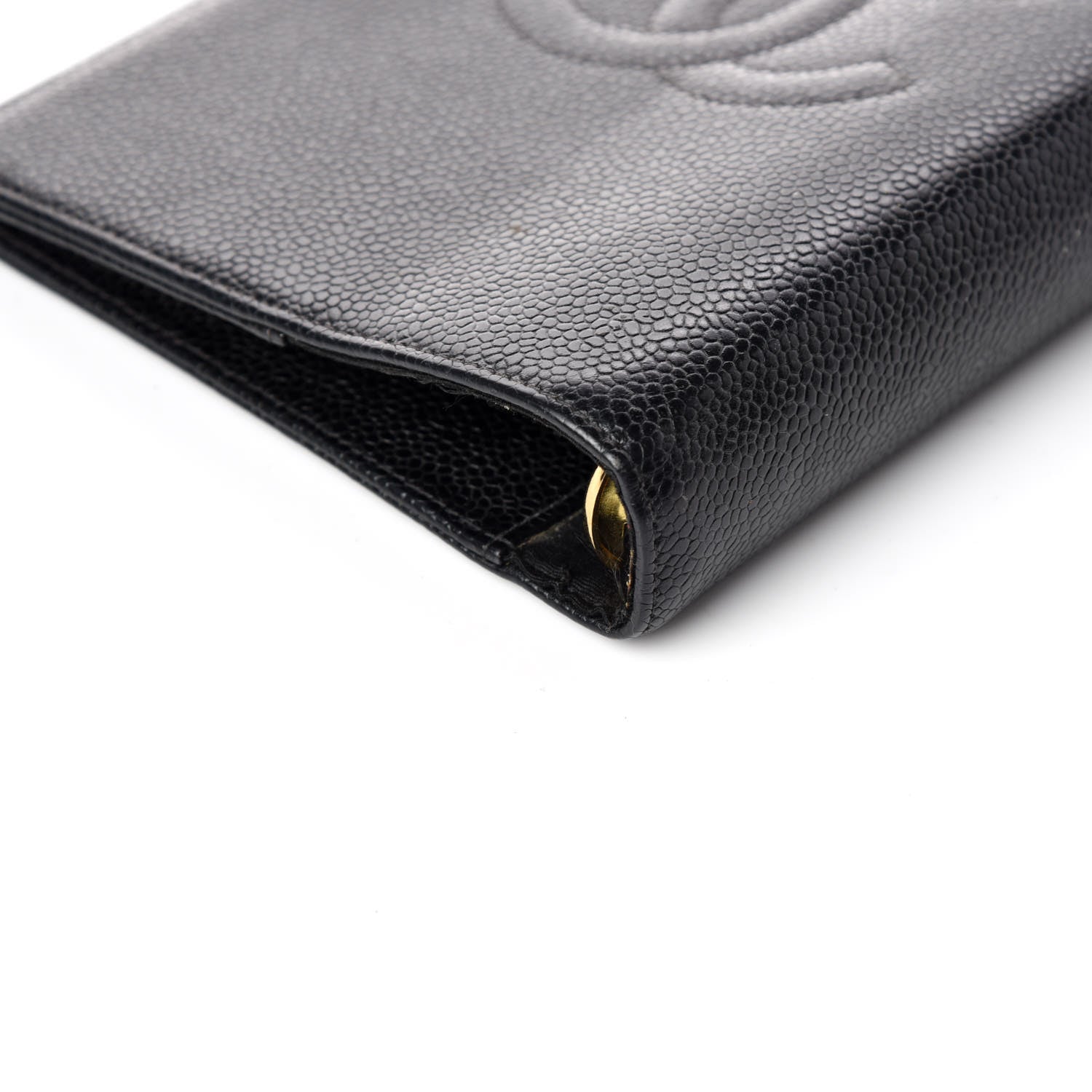 Chanel Caviar CC Medium Ring Agenda Planner Black 6 of 12