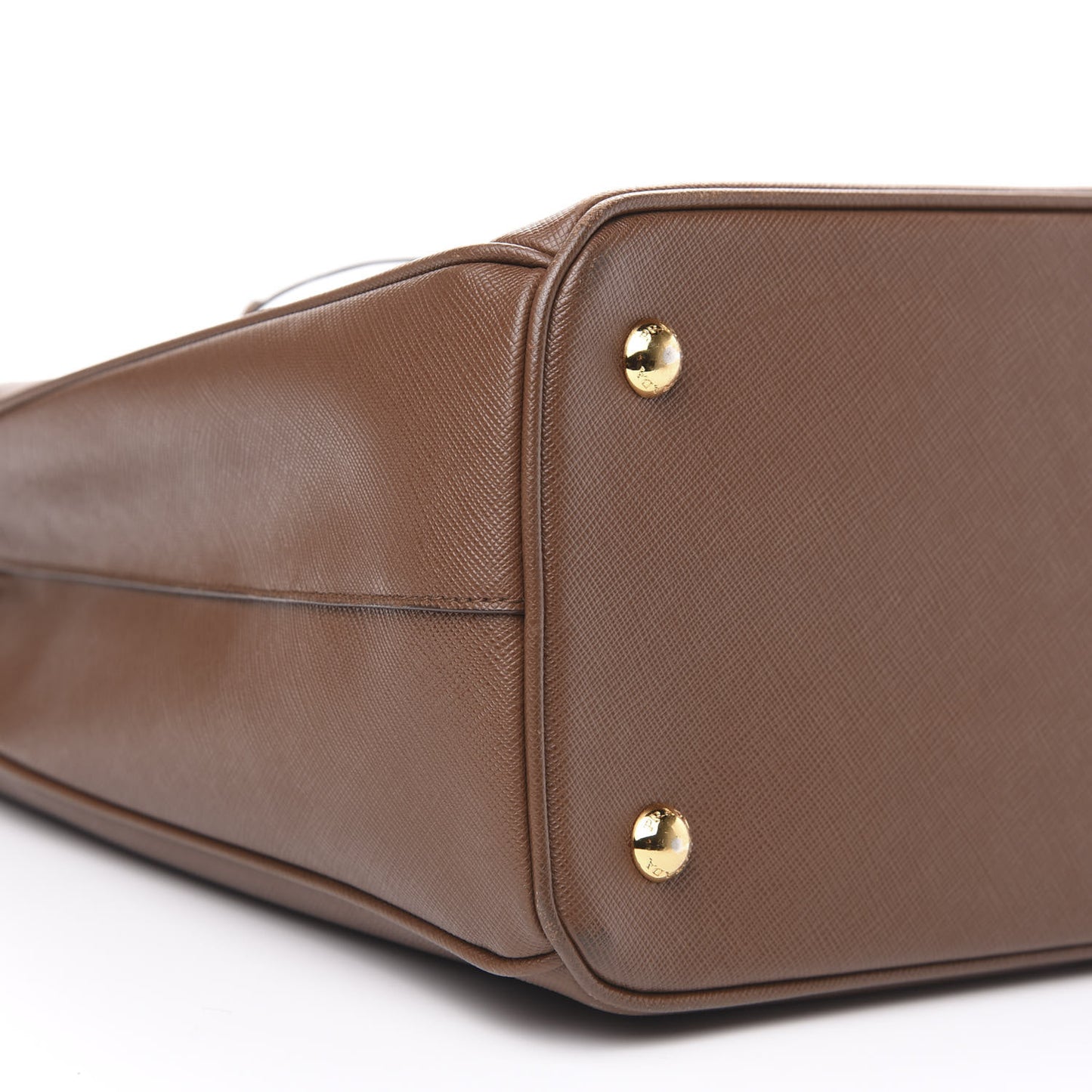 Saffiano Lux Medium Tote Palissandro