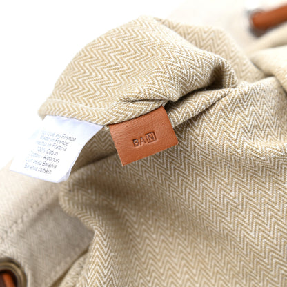 Hermes Canvas Swift Aline Grooming Bag Gold 8 of 12