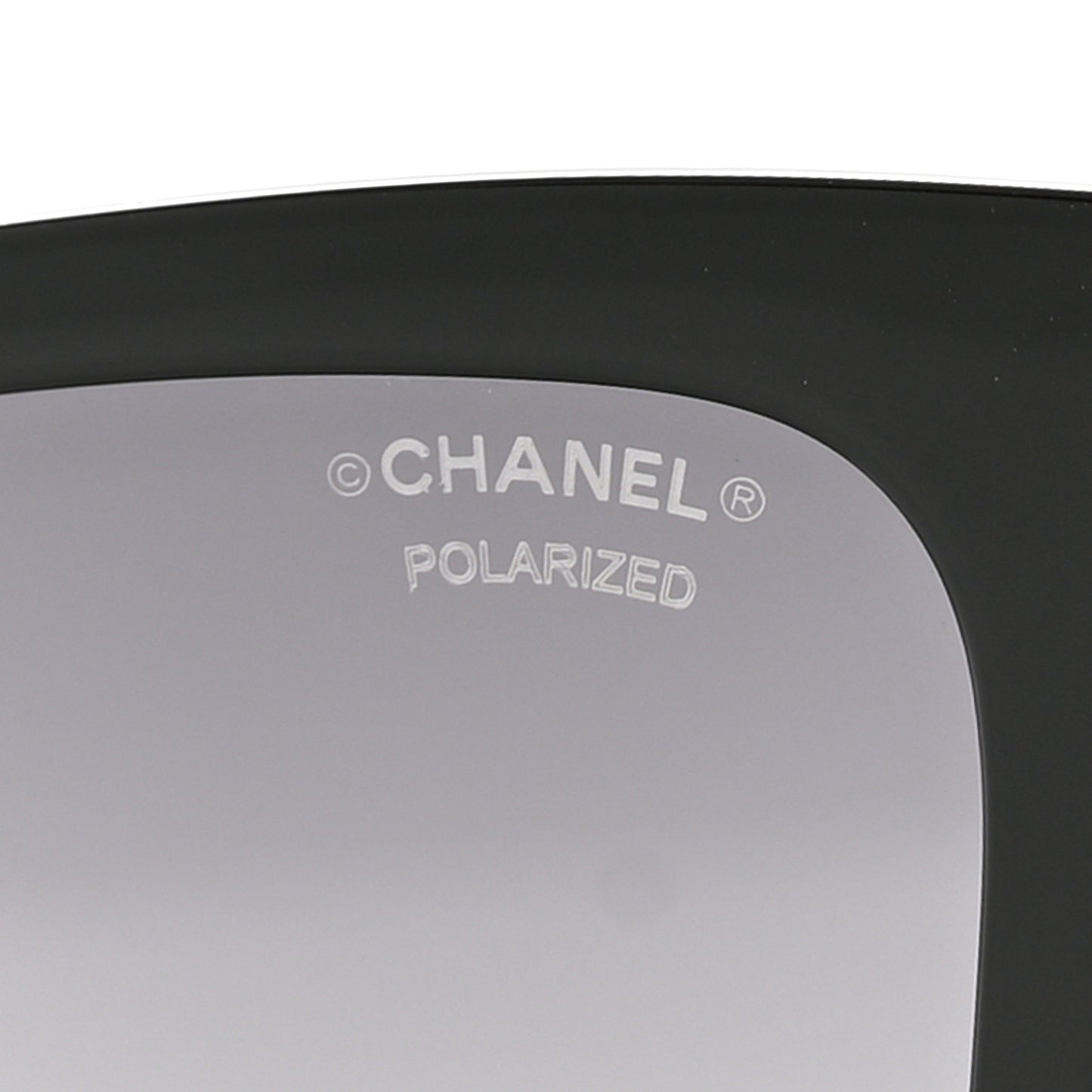 Acetate Polarized Square Sunglasses 5417 Black