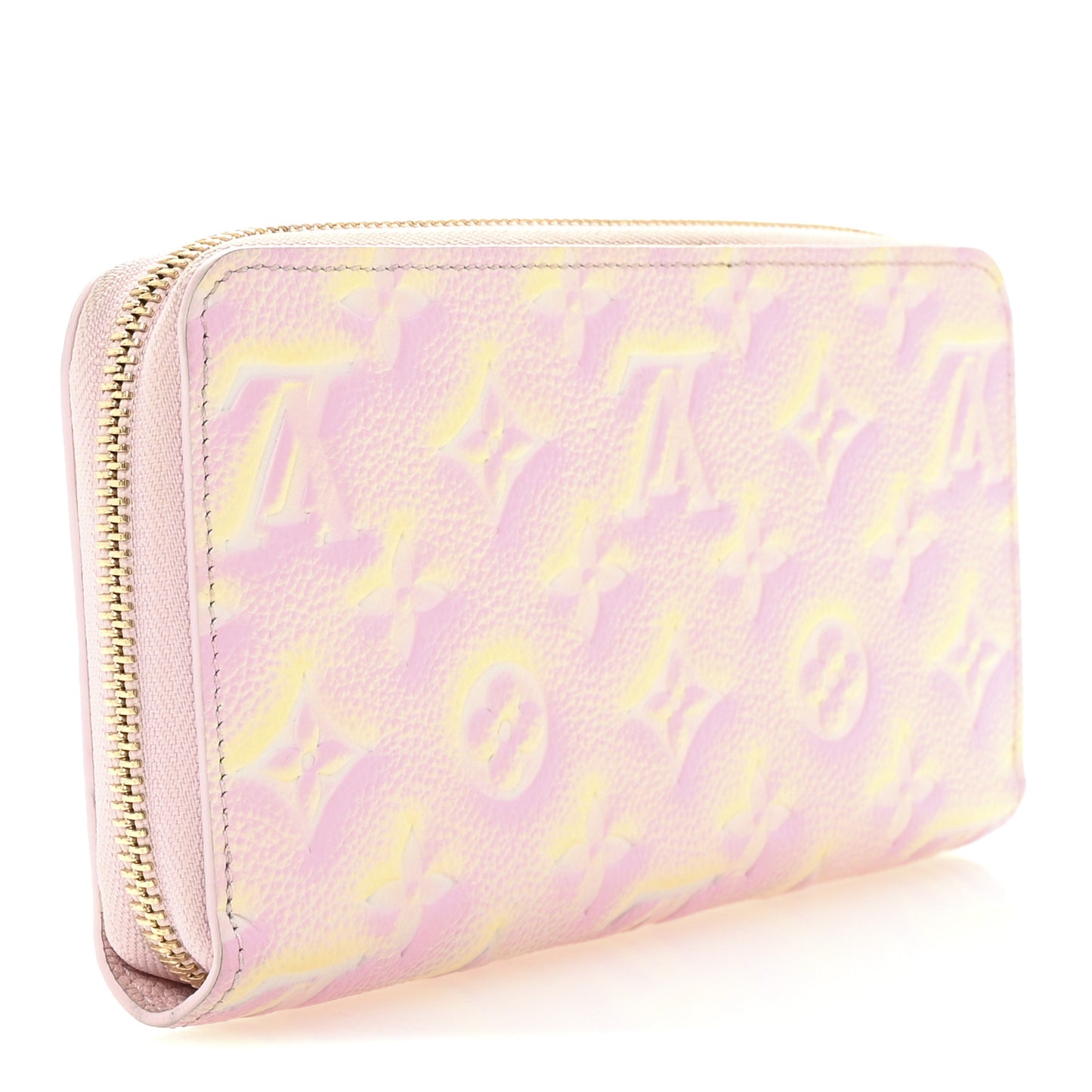 Empreinte Monogram Summer Stardust Zippy Wallet Pink