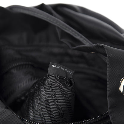 Prada Nylon Vela Medium Backpack Black 8 of 9