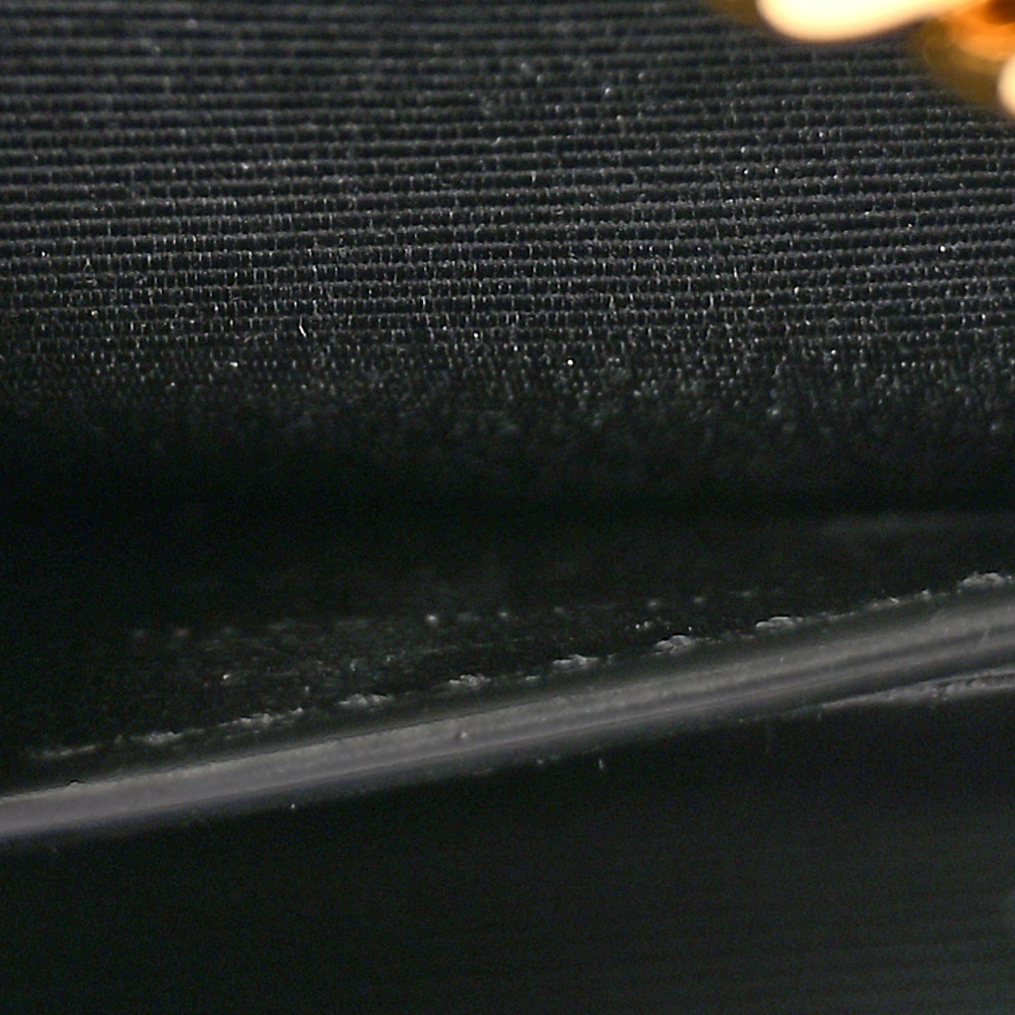 Grain De Poudre Textured Mixed Matelasse Triquilt Small Monogram Satchel Black