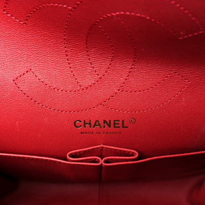Chanel Iridescent Calfskin Quilted 2.55 Reissue 226 Flap Red 6 of 11