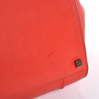Celine Smooth Calfskin Medium Phantom Luggage Vermillion 9 of 17