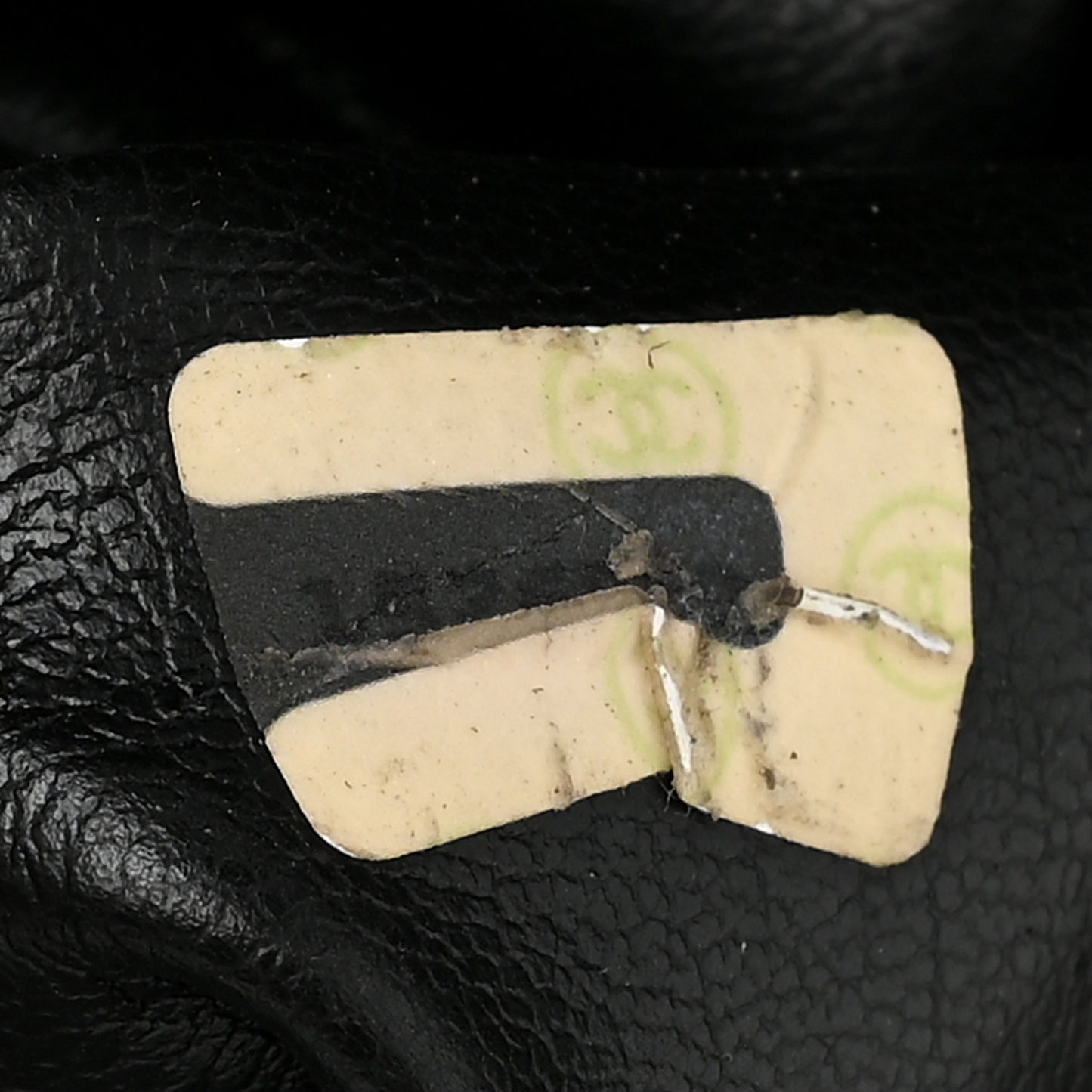 Lambskin Quilted Drawstring Backpack Black