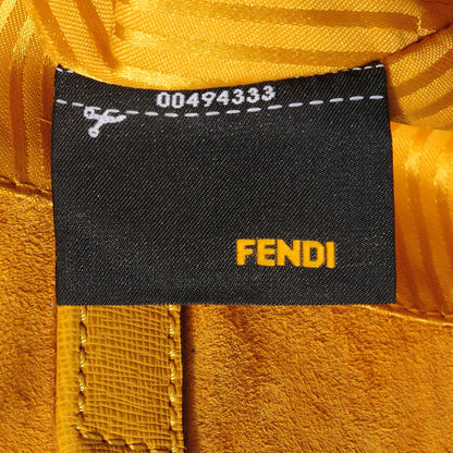 Fendi Vitello Elite Regular 2Jours Tote Yellow Chantilly 12 of 12