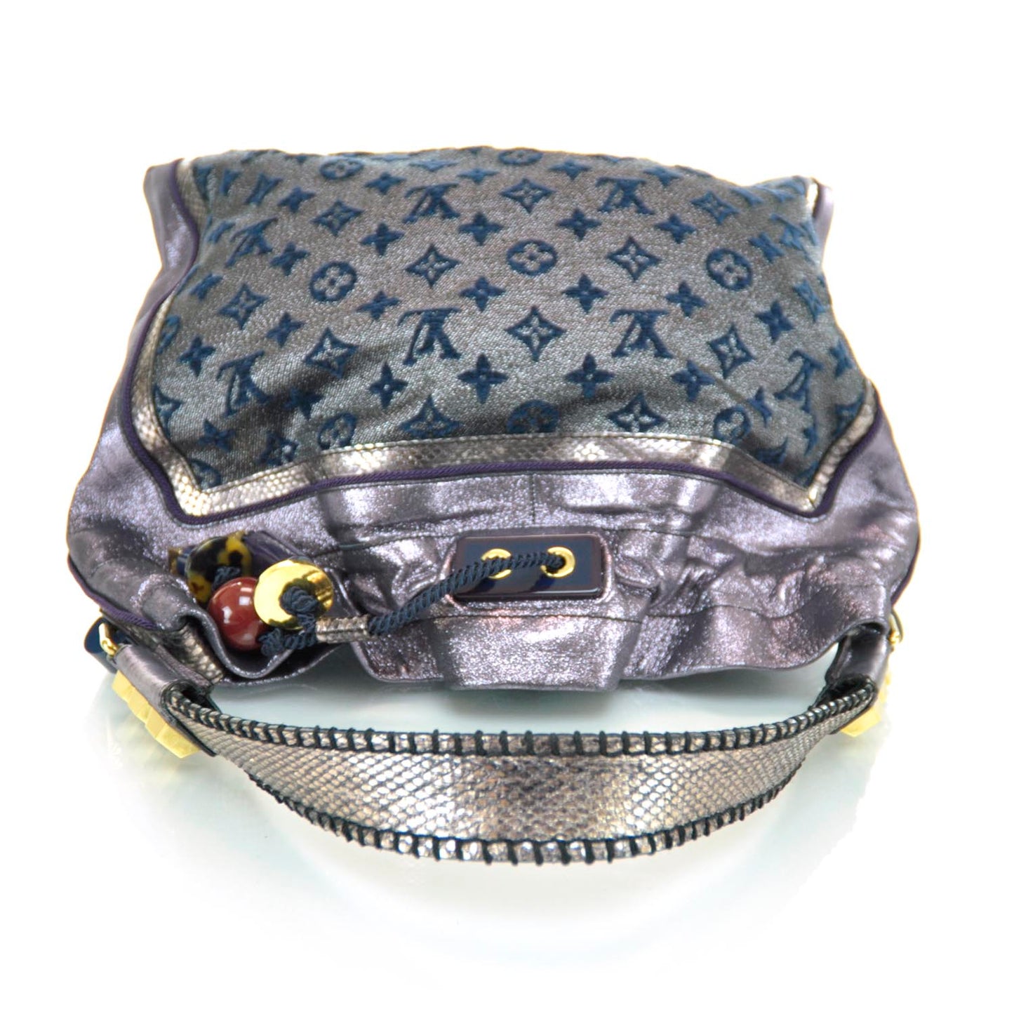 Monogram Lurex Bluebird