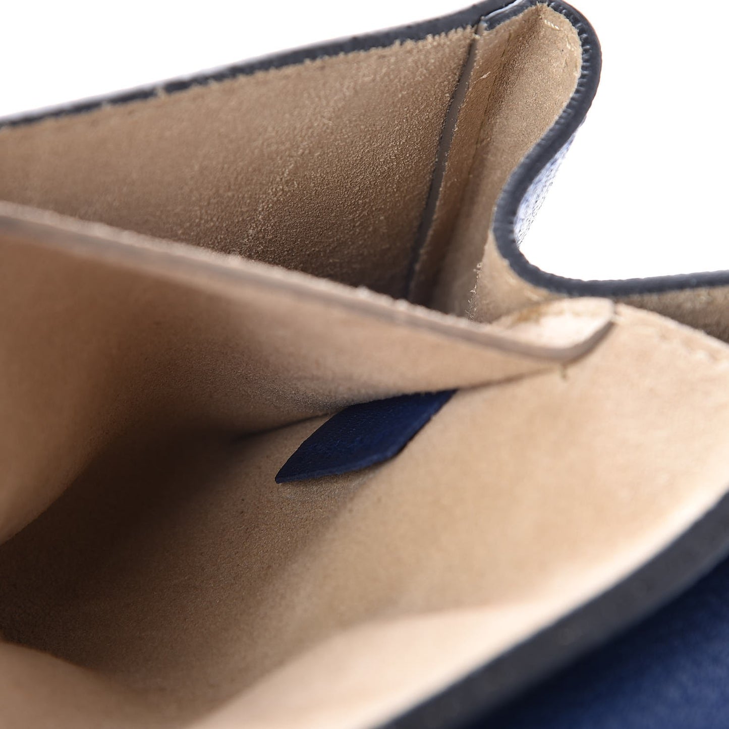 Grained Lambskin Drew Shoulder Bag Royal Navy