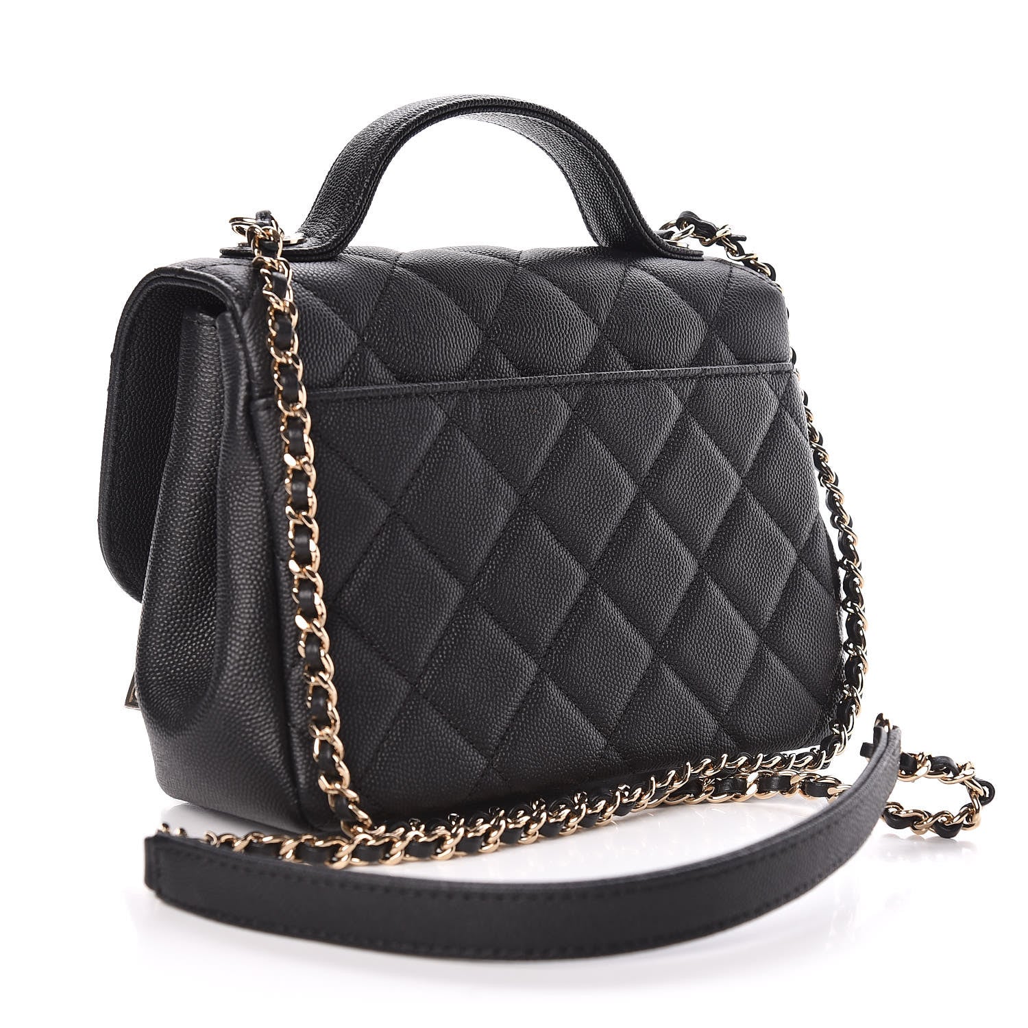 Chanel Caviar Quilted Small Business Affinity Flap Black 3 of 11