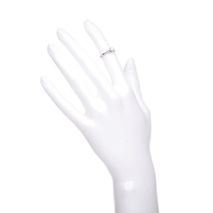 Cartier Platinum .25ct Diamond Solitaire Engagement Ring 46 3.75 2 of 6