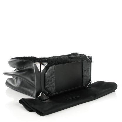 Alexander Wang Calf Hair Prisma Skeletal Tote Black 4 of 10