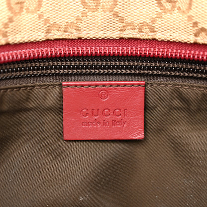 Gucci Monogram Web Small Flat Messenger Crossbody Pink Gold 6 of 14