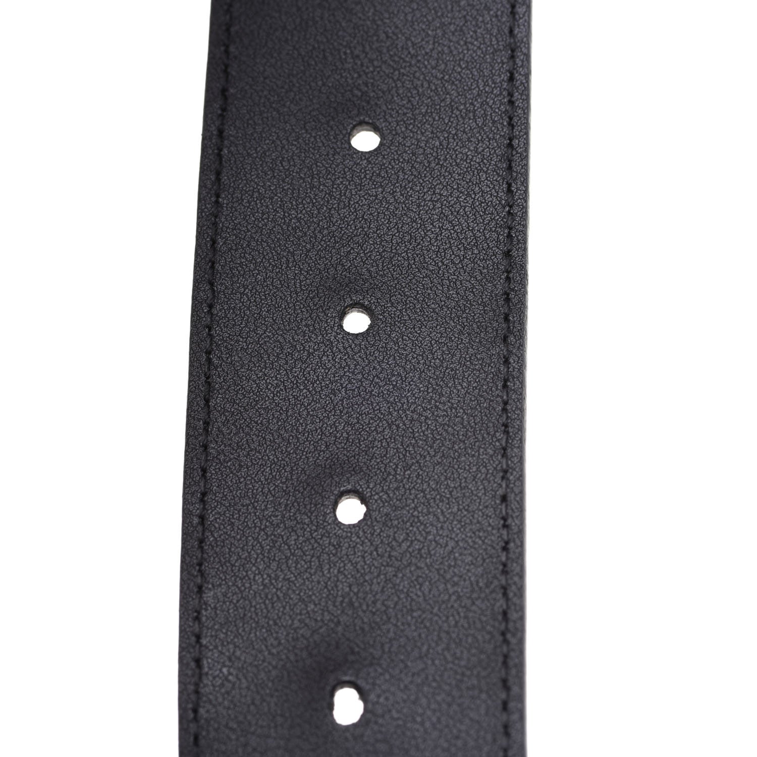 Gucci Textured Calfskin Double G 40mm Belt 105 42 Black 3 of 4