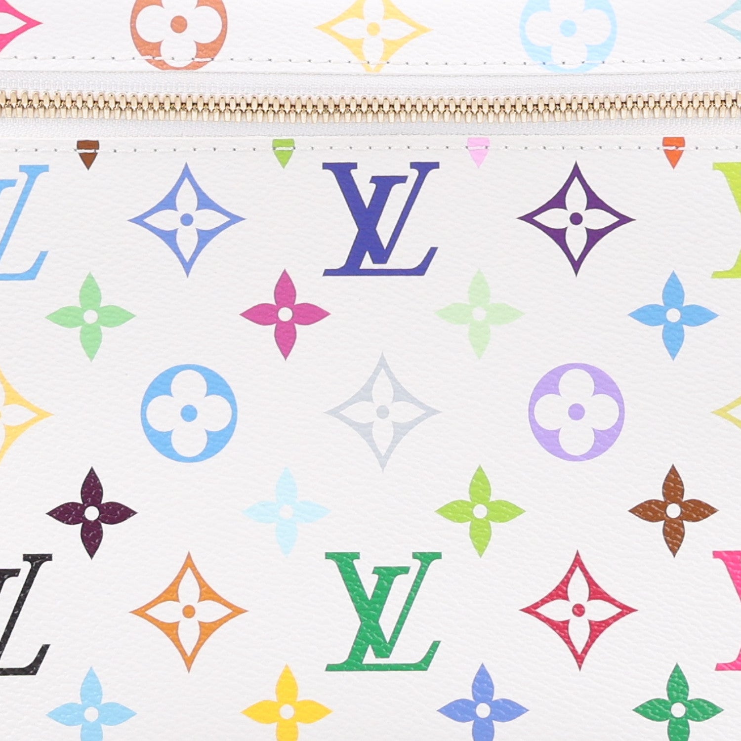 Louis Vuitton LV X TM Monogram Multicolor Nice BB White 7 of 9