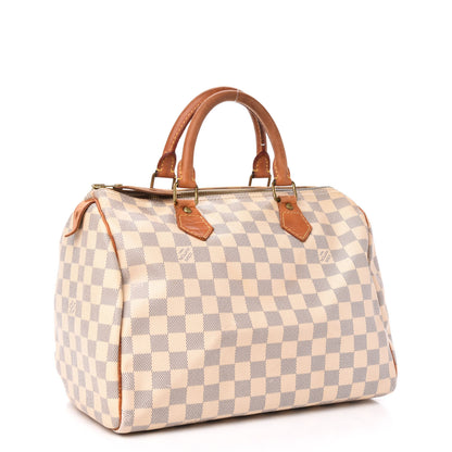 Louis Vuitton Damier Azur Speedy 30 3 of 15