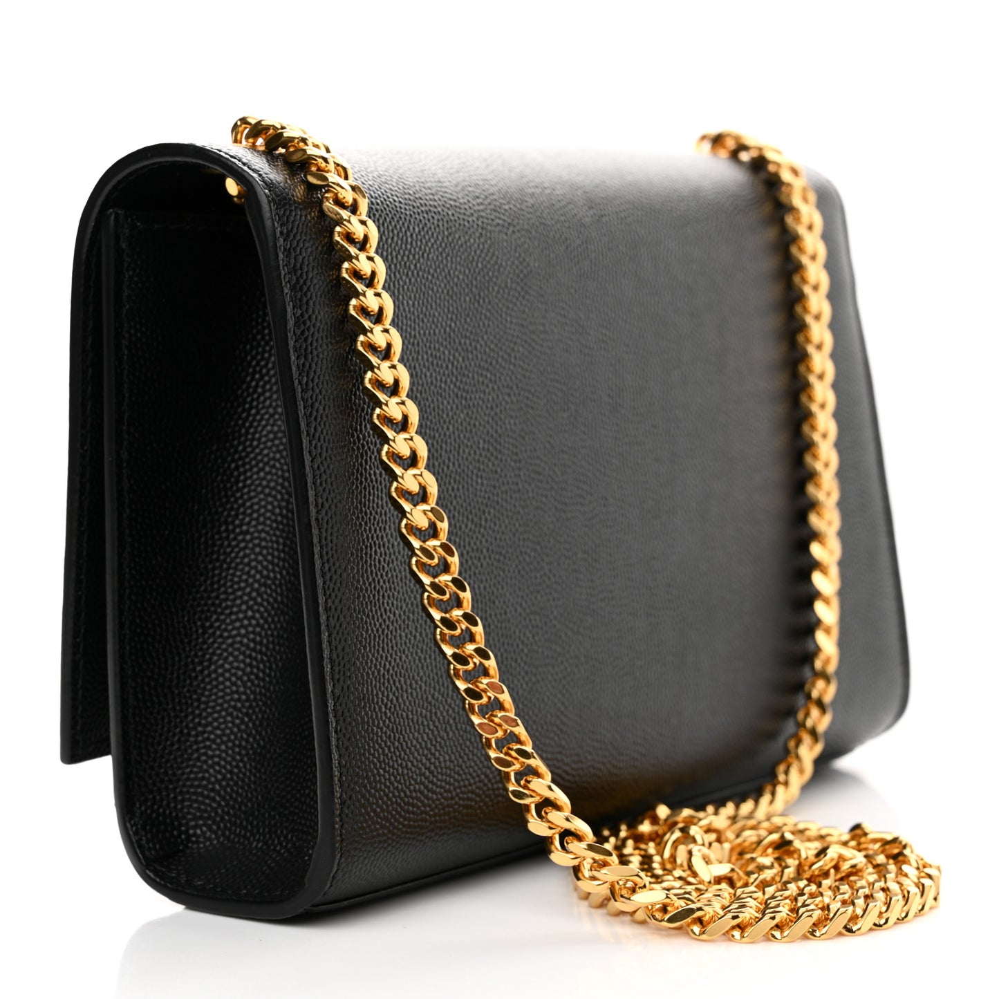 Grain De Poudre Small Monogram Kate Satchel Black