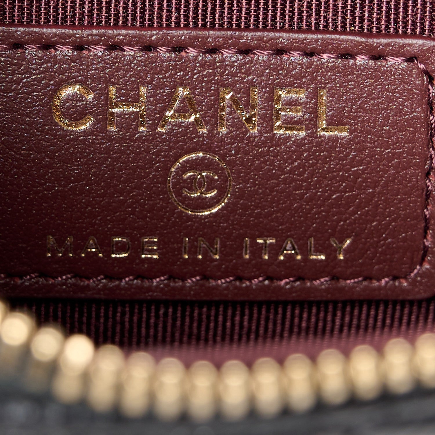 Chanel Caviar Quilted Phone Holder With Chain Black 6 of 10