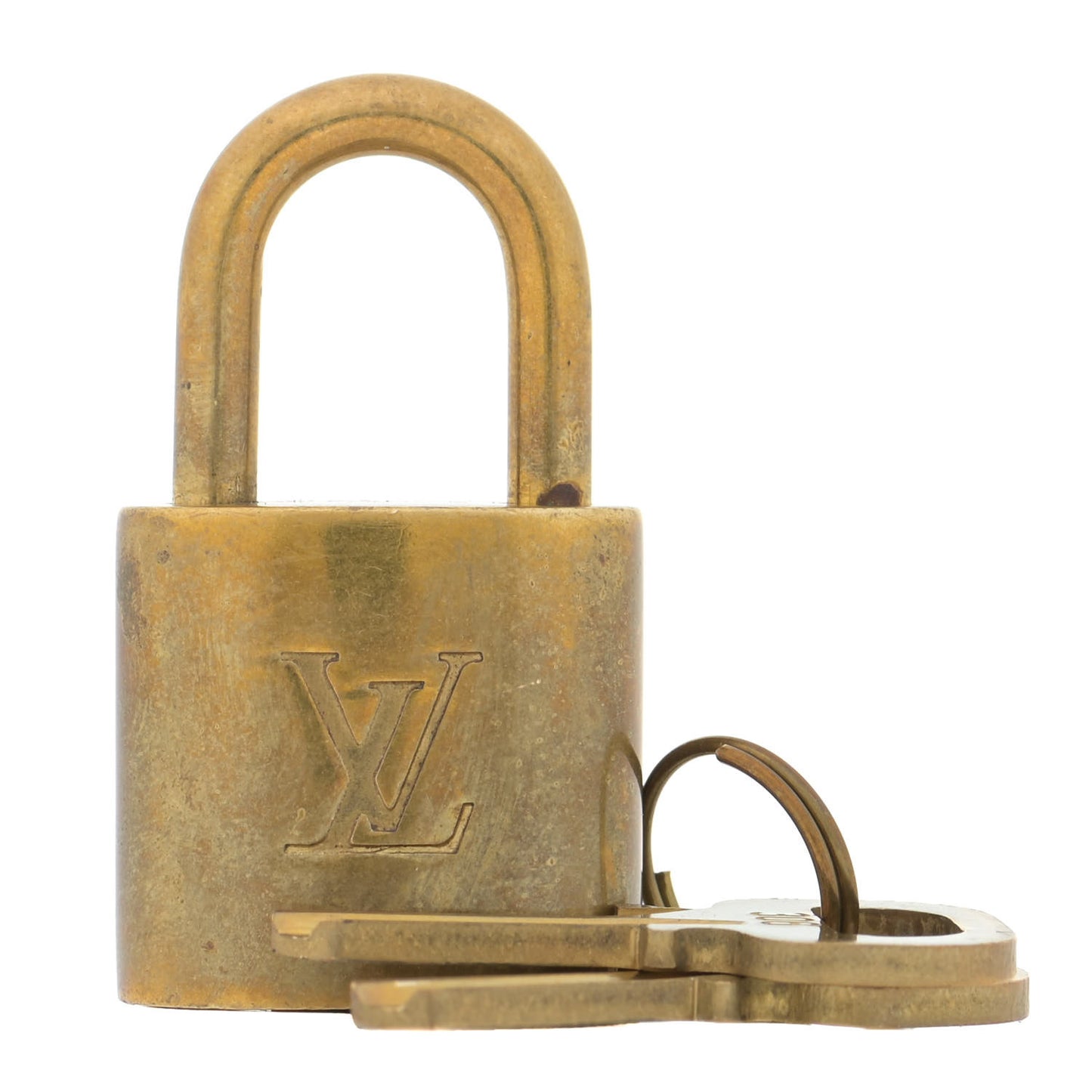 Brass Lock and 2 Keys Set #306