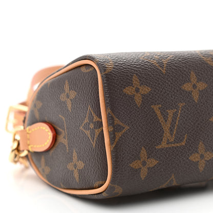 Louis Vuitton Monogram Nano Speedy Bandouliere 9 of 10
