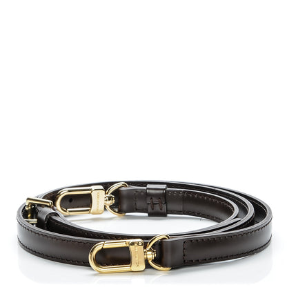 Louis Vuitton Calfskin 16mm Adjustable Shoulder Strap Brown 1 of 4