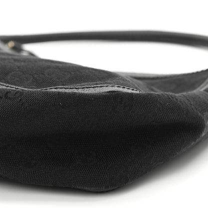 Gucci Monogram Abbey Shoulder Bag Black 9 of 9