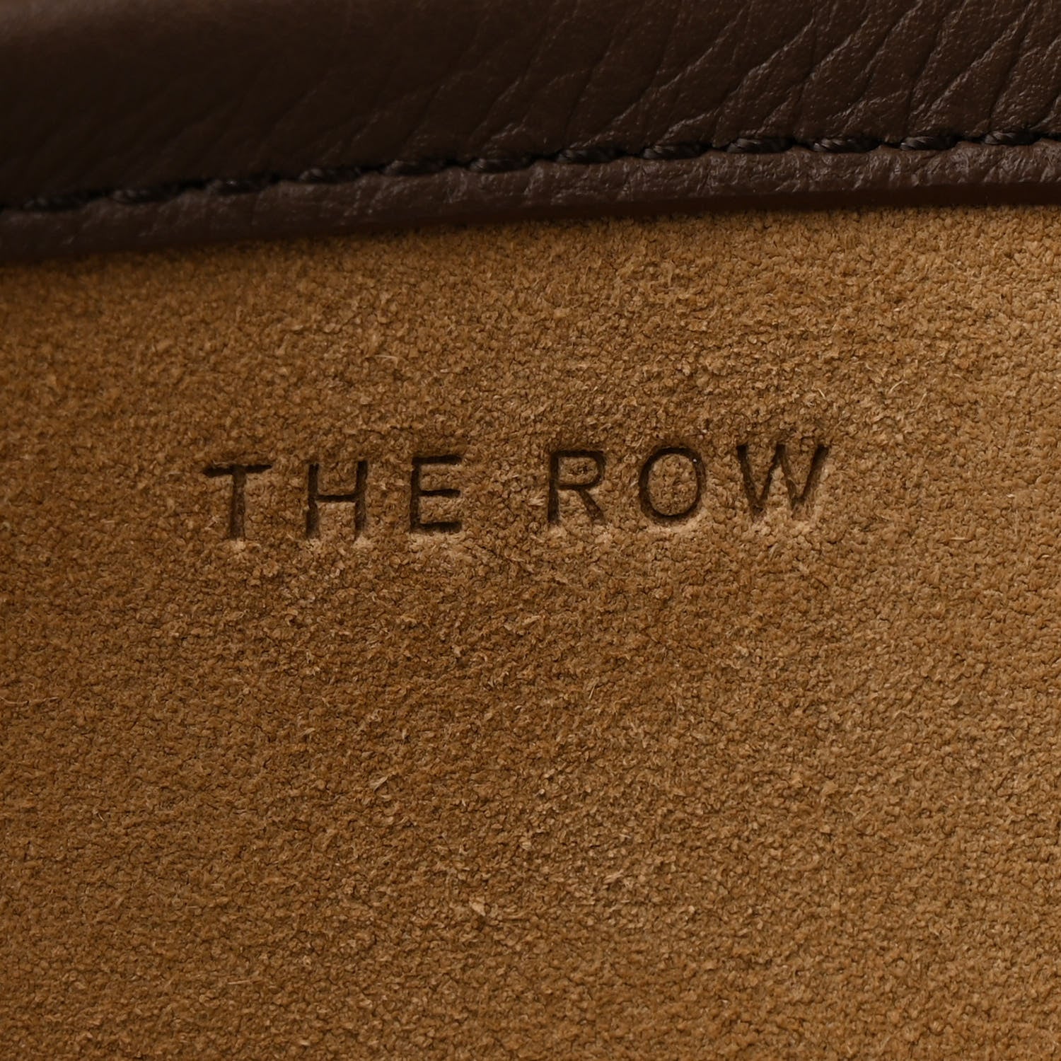 The Row Grained Calfskin Large N/S Park Tote French Grey 6 of 10