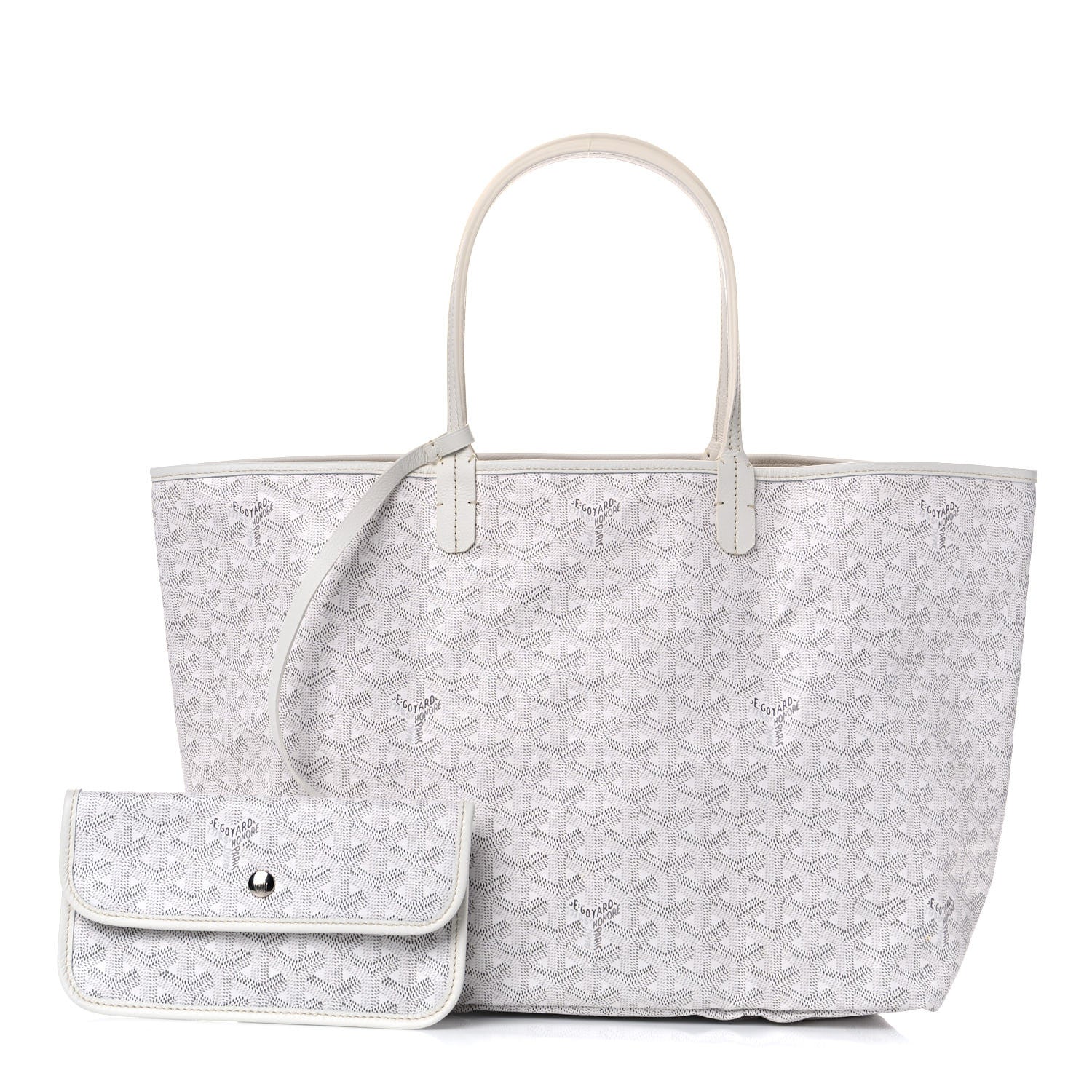 Goyard Goyardine Saint Louis PM White 1 of 8