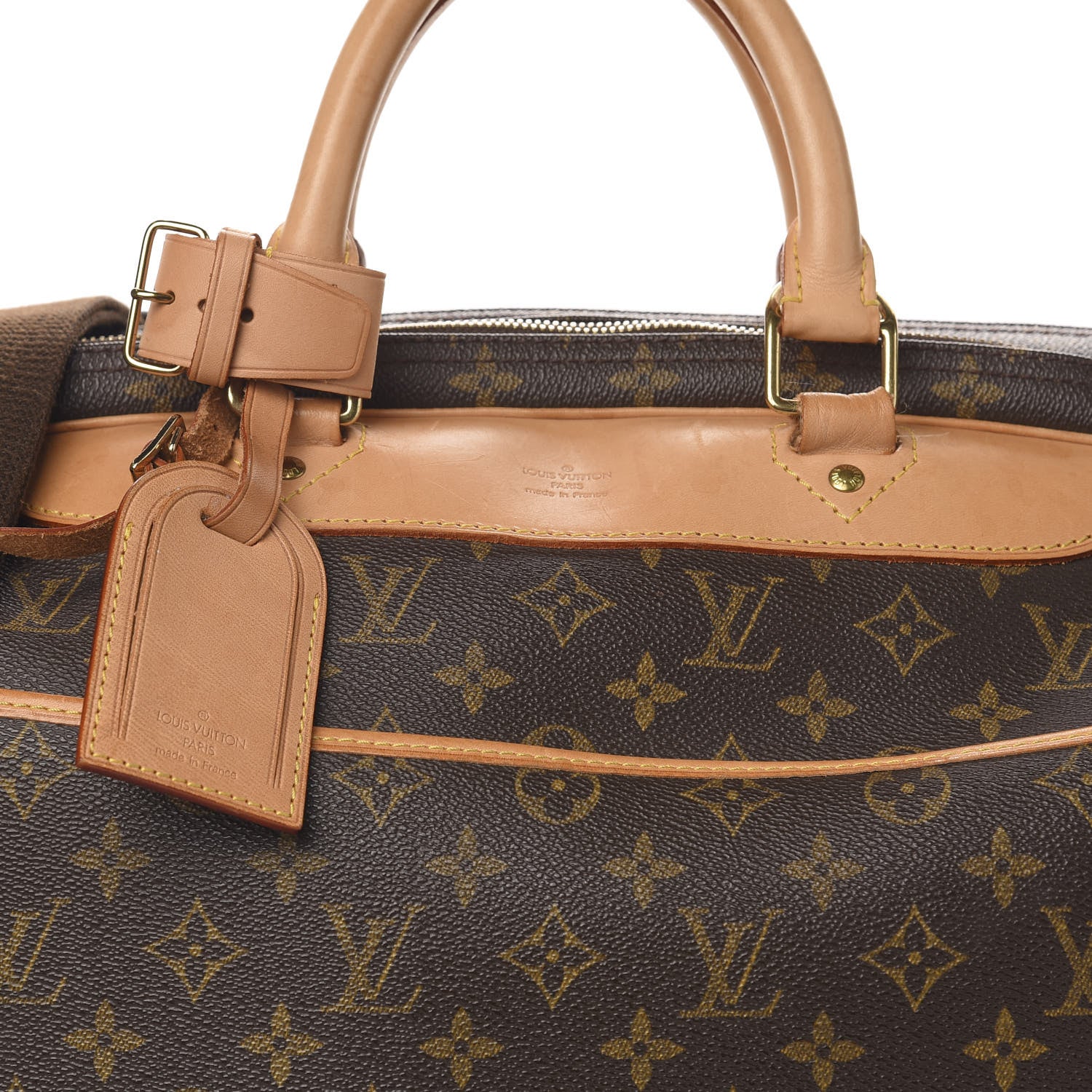 Louis Vuitton Monogram Alize 2 Compartment Luggage Travel Bag 19 of 19